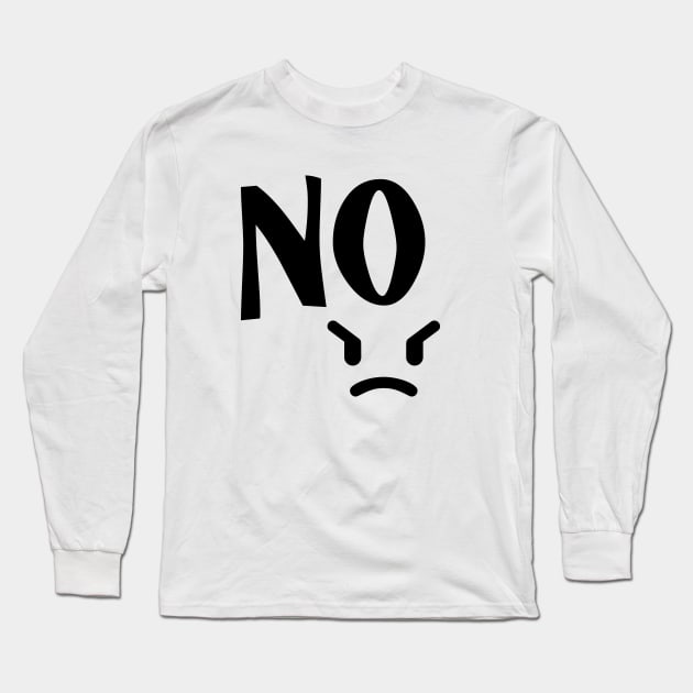 no Long Sleeve T-Shirt by sarahnash